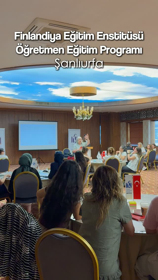 FESIN Türkiye öğretmen gelişimi etkinliğinden bir görüntü